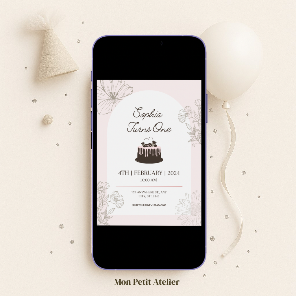 Classic cake | uitnodiging