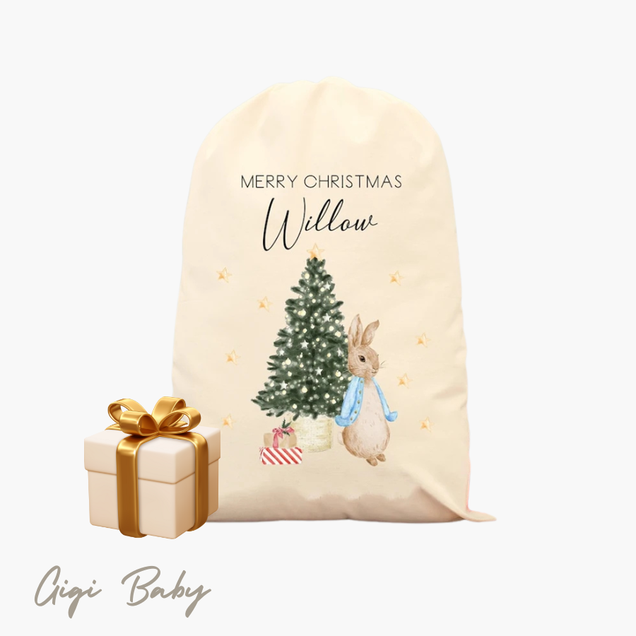 My first Christmas giftbag met naam