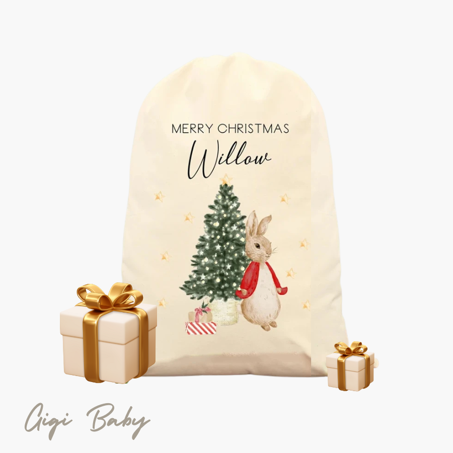 My first Christmas giftbag met naam