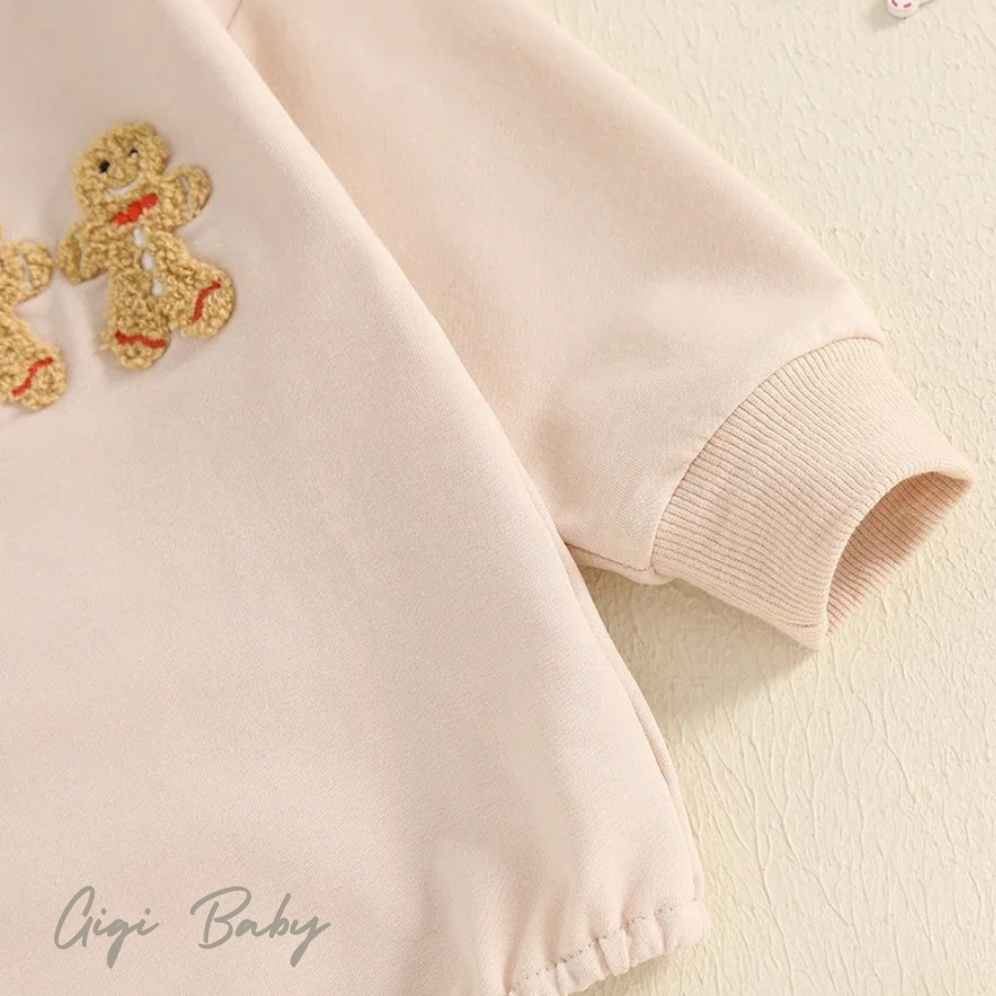 Gingerbread cutie kerstrui beige