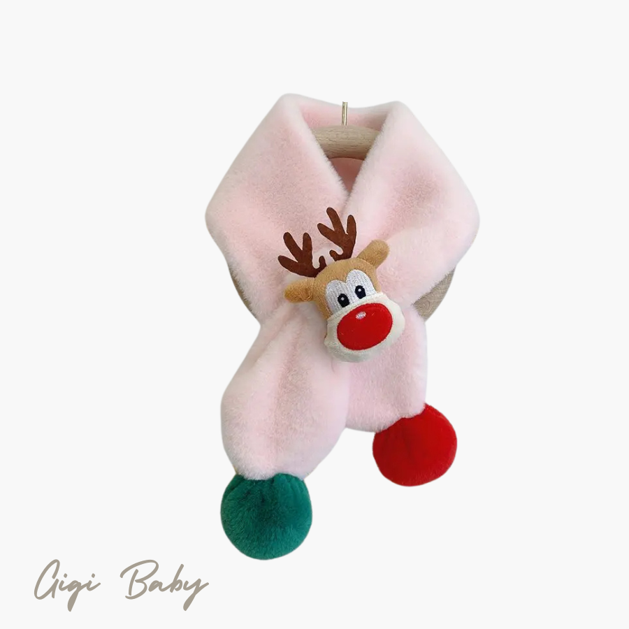 Kerst teddy sjaal