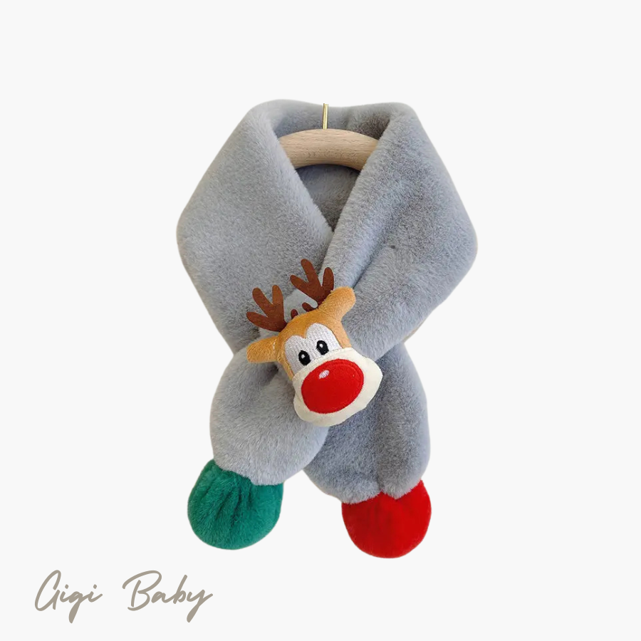 Kerst teddy sjaal