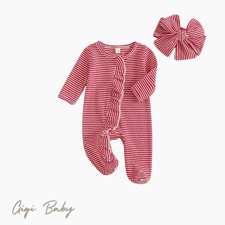 Kerst boxpakje met ruffles