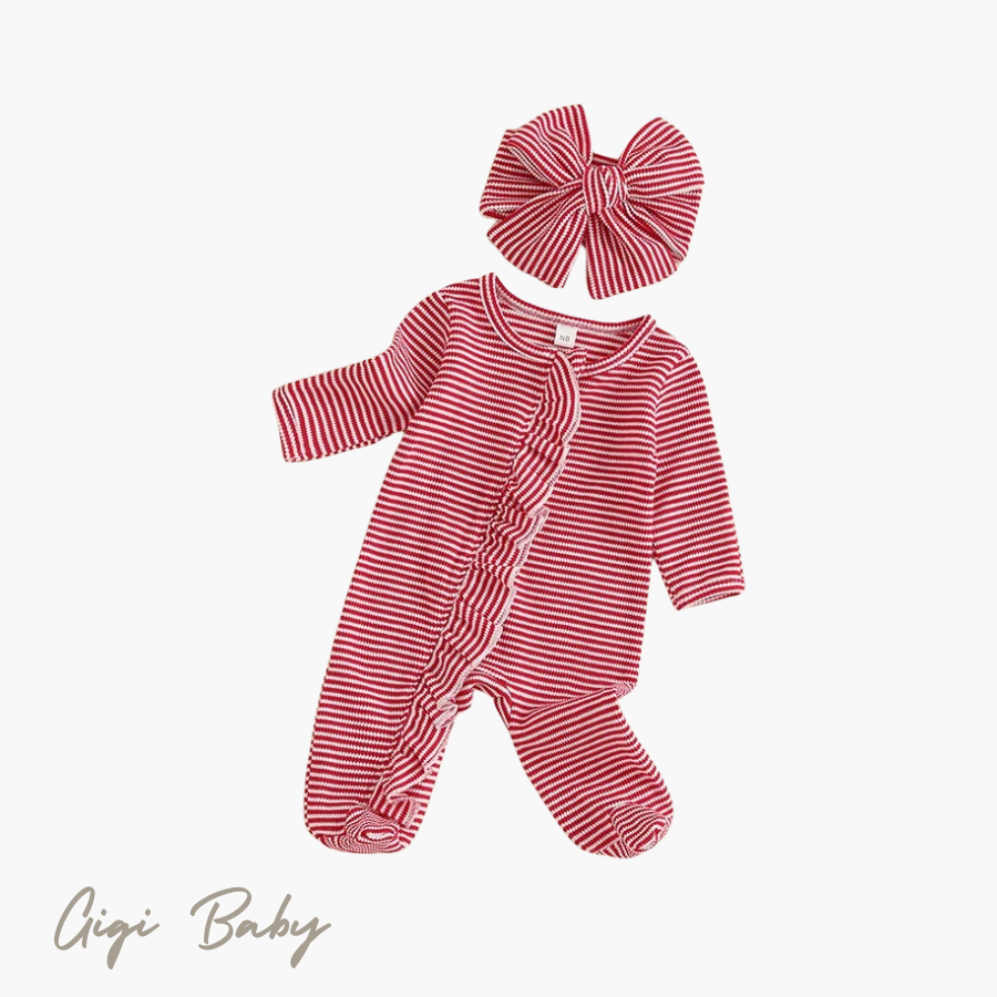 Kerst boxpakje met ruffles