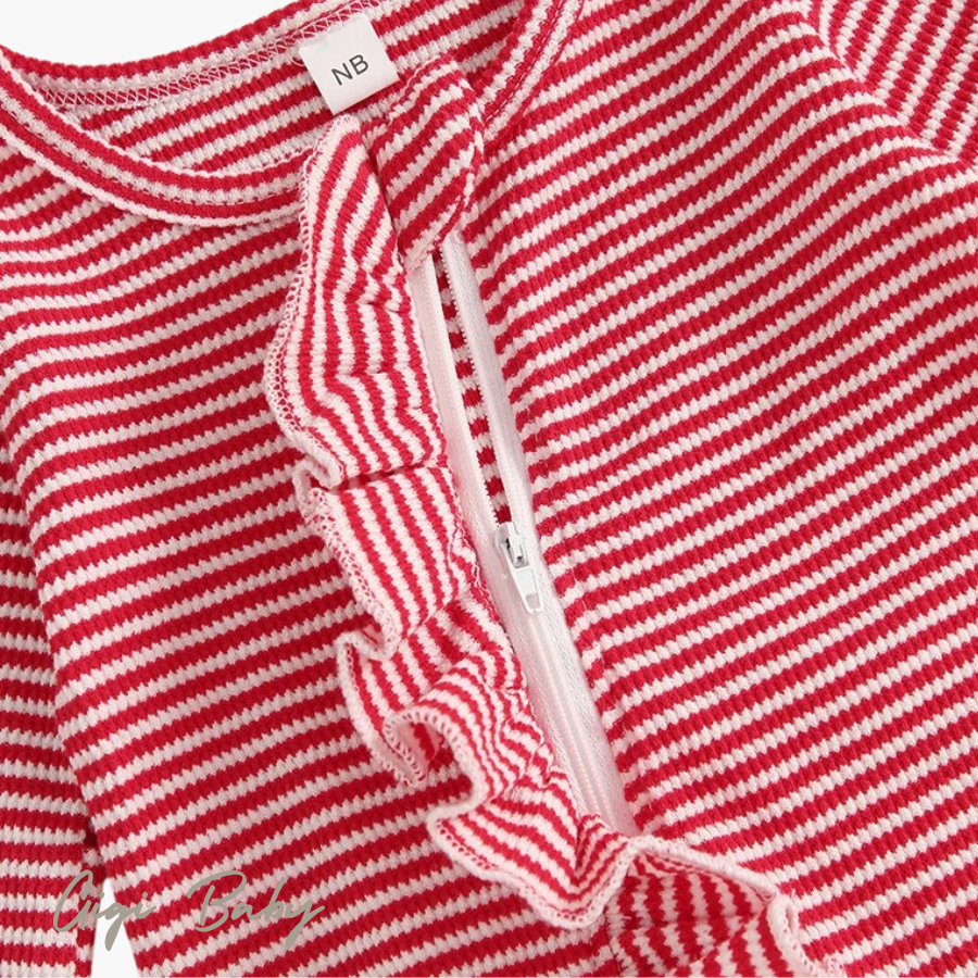 Kerst boxpakje met ruffles