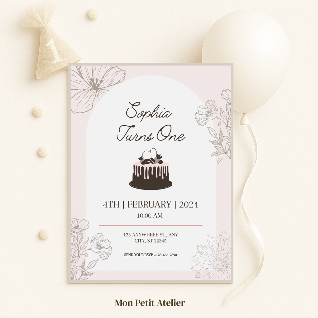 Classic cake | uitnodiging