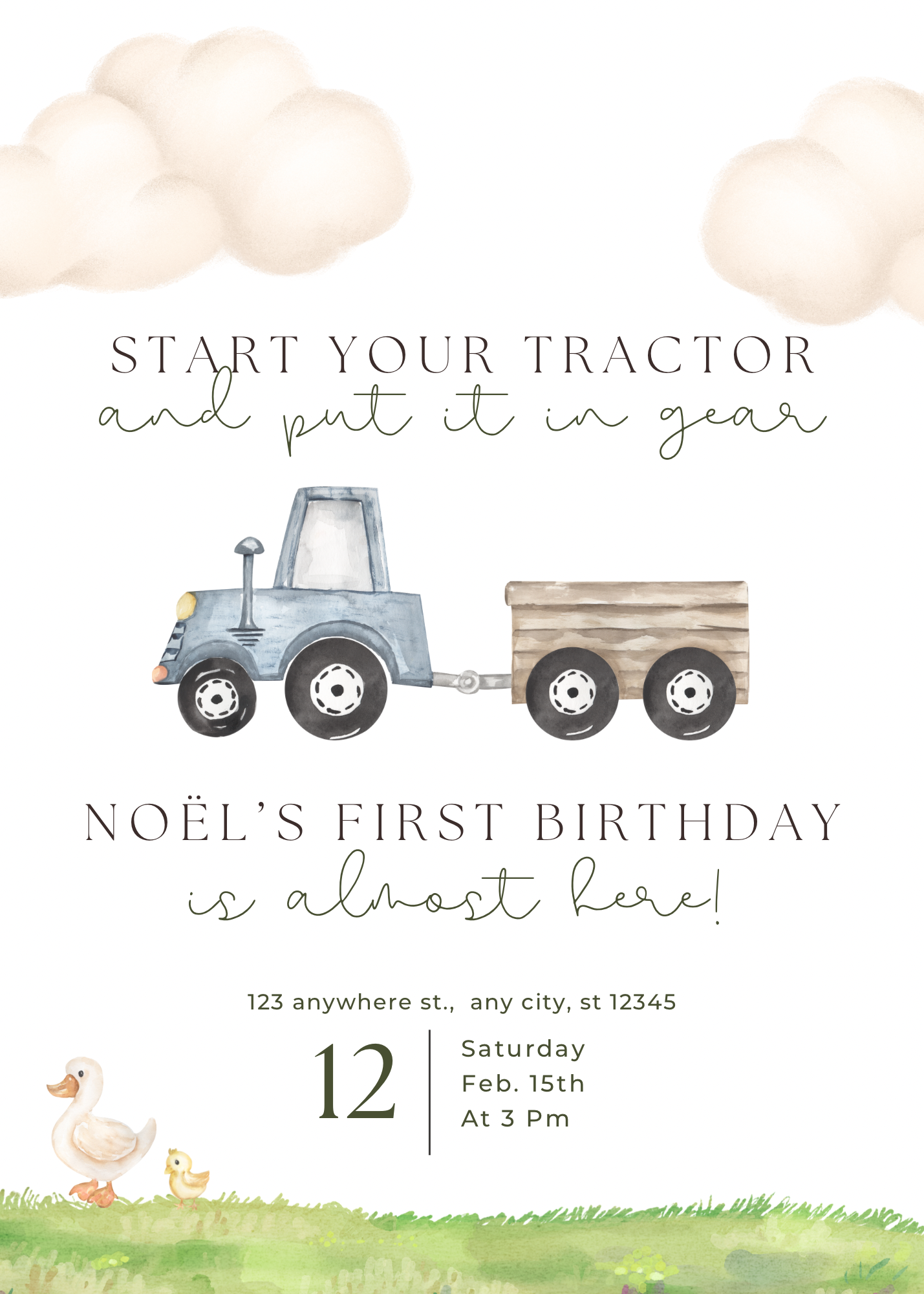 Boerderij One | uitnodiging