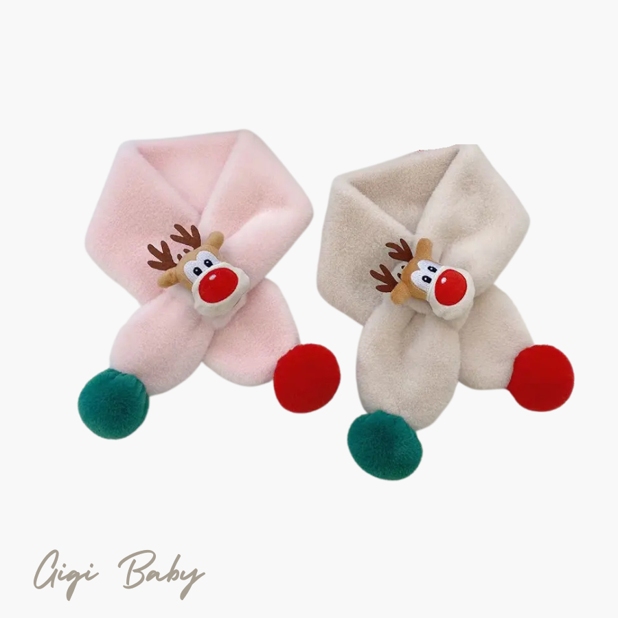 Kerst teddy sjaal
