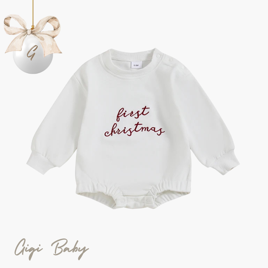 First Christmas trui