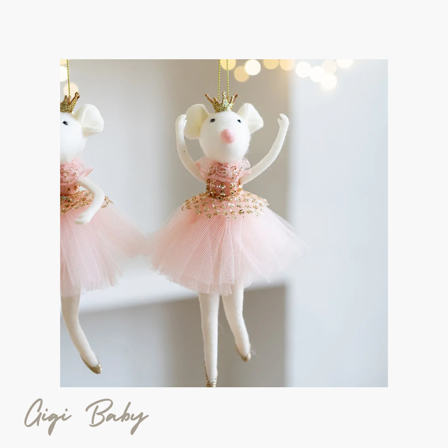 Ballerina kerst hanger