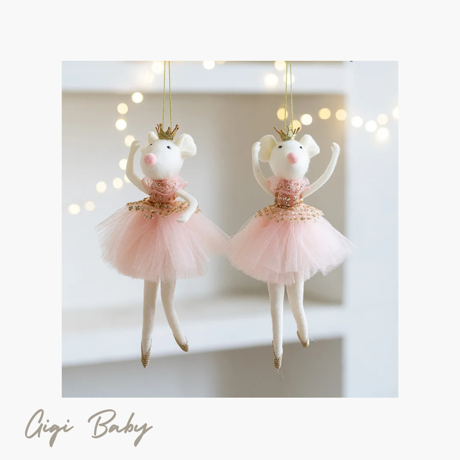Ballerina kerst hanger