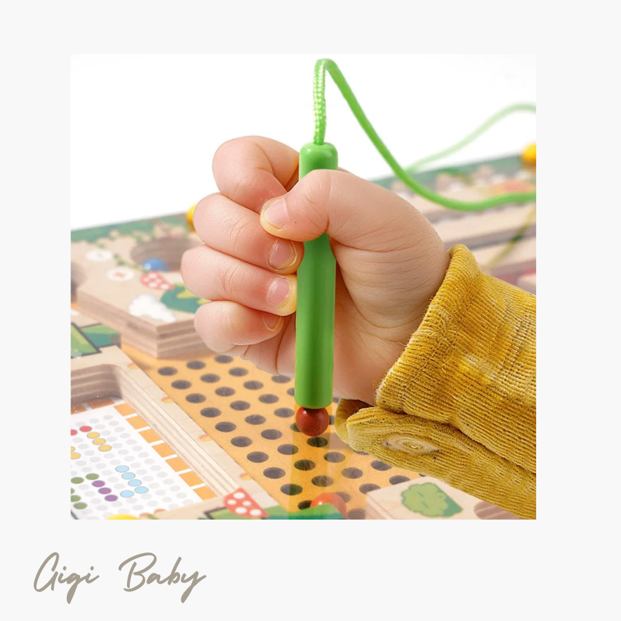 Magnetisch activity maze bord