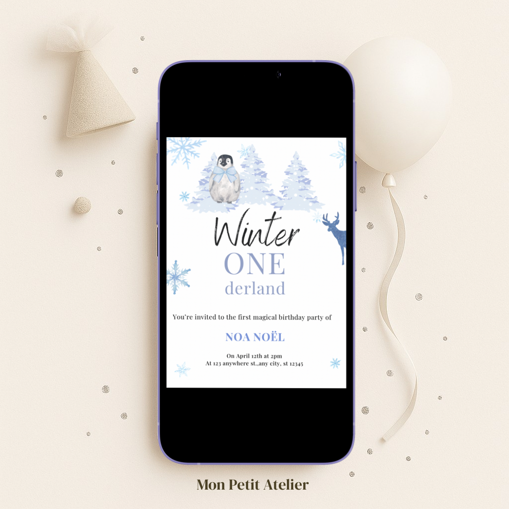 Winter Onederland | uitnodiging