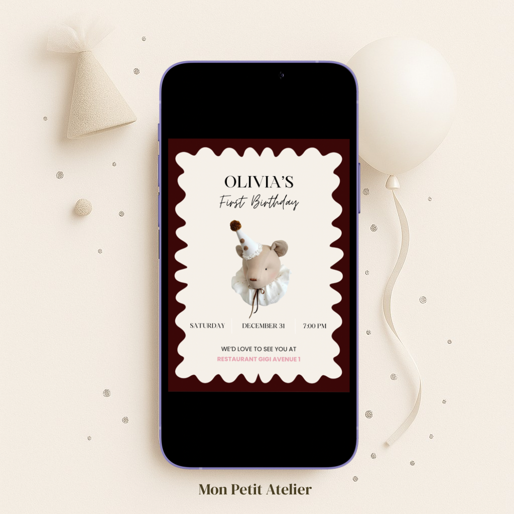 Mon Petit Atelier Favoriet | uitnodiging