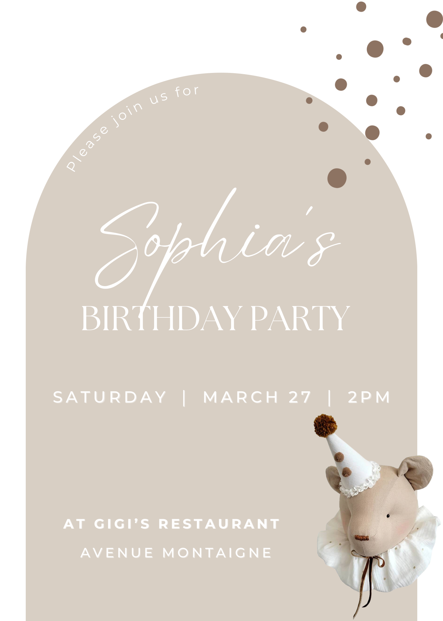 Petit Atelier Favorite | uitnodiging