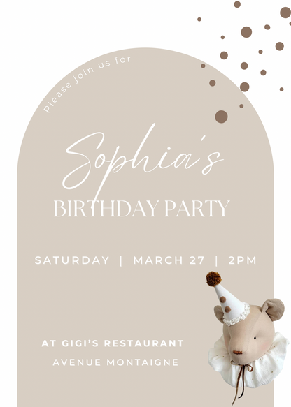 Petit Atelier Favorite | uitnodiging