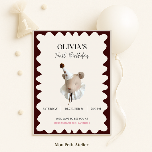 Mon Petit Atelier Favoriet | uitnodiging