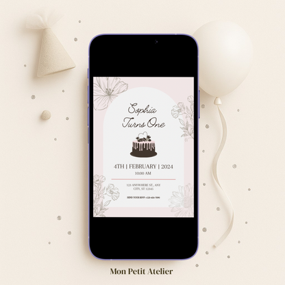 Classic cake | uitnodiging