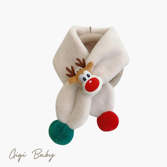 Kerst teddy sjaal