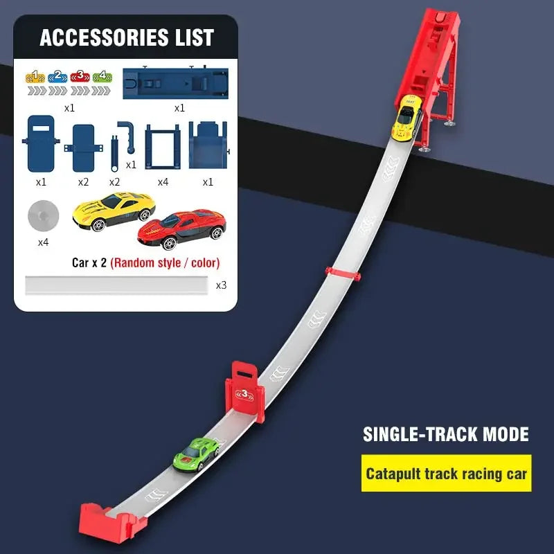 🎅Kerstactie 30% KORTING🎁48 Mini Pull-Back Auto's met Ingebouwde Garage Set