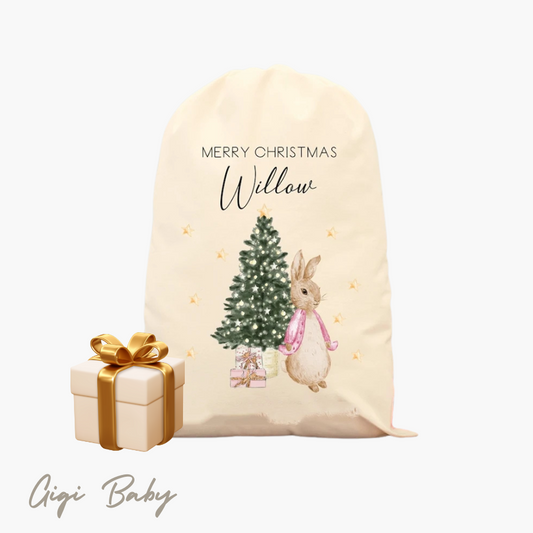 My first Christmas giftbag met naam