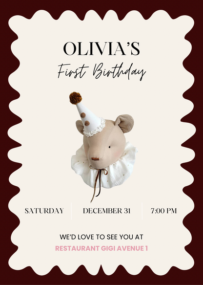 Mon Petit Atelier Favoriet | uitnodiging