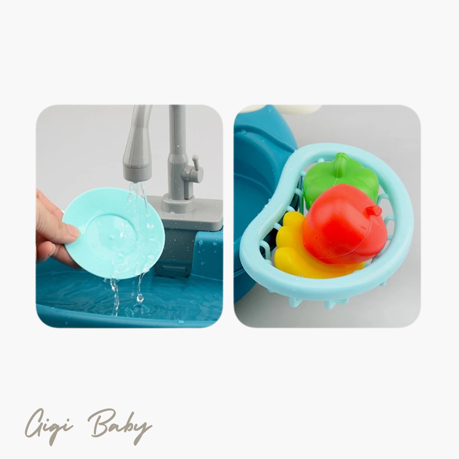 Mini Wasbak met echt stromend water