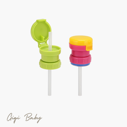 Universele Drinkdop met Rietje – Handige Mom Hack | Past op Elk Flesje