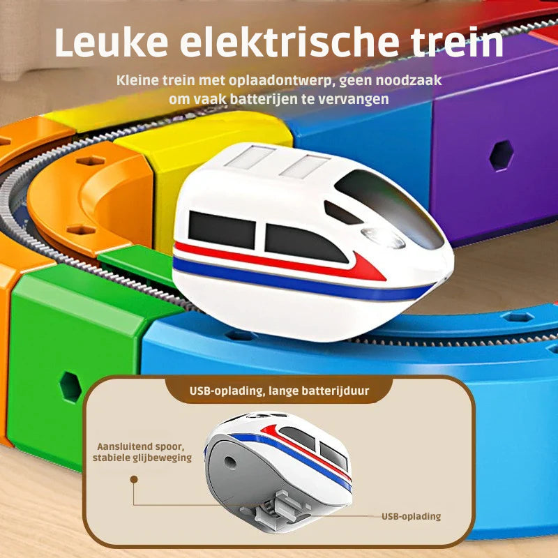Cube Track – 3D Trein STEM speelgoed