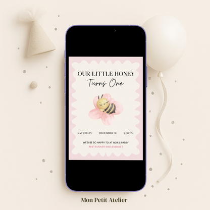 Little Honey | uitnodiging