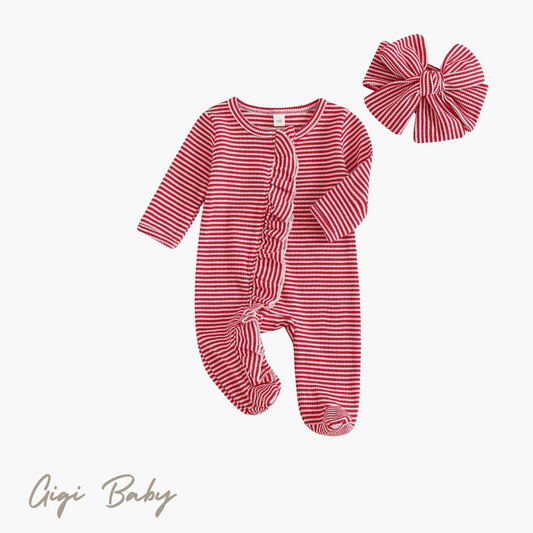 Kerst boxpakje met ruffles