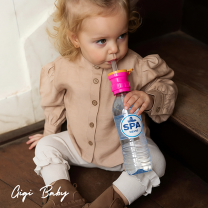 Universele Drinkdop met Rietje – Handige Mom Hack | Past op Elk Flesje