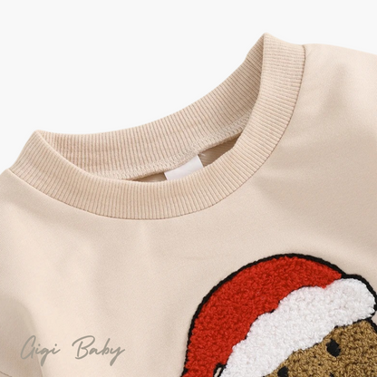 Gingerbread kerstrui beige
