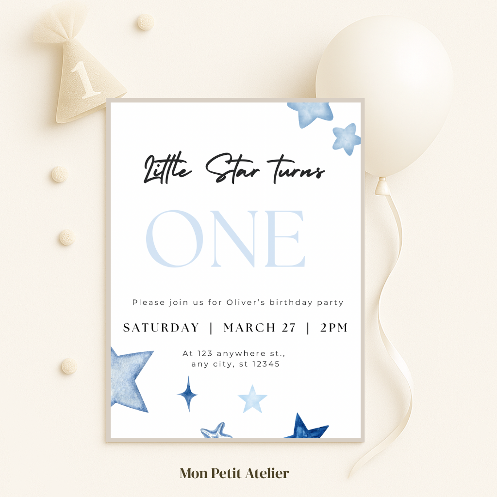Little Star | uitnodiging