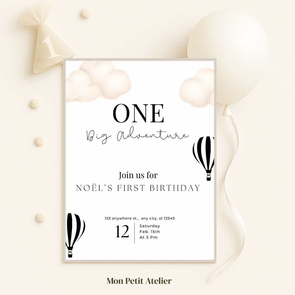 One Big Adventure nude | uitnodiging