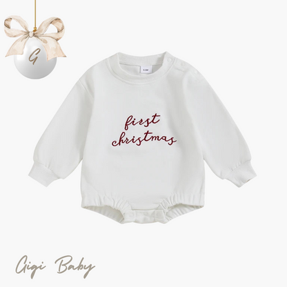 First Christmas trui