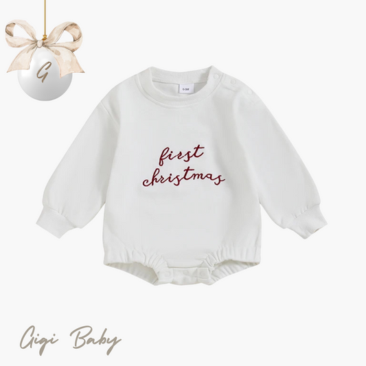 First Christmas trui