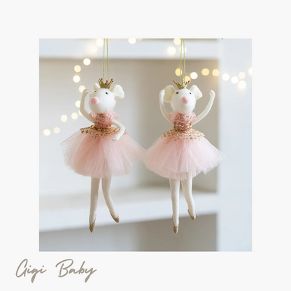 Ballerina kerst hanger