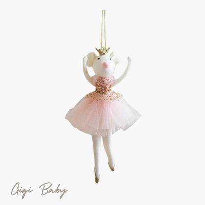 Ballerina kerst hanger