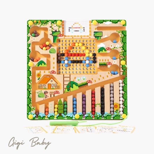 Magnetisch activity maze bord
