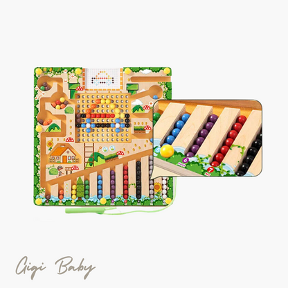 Magnetisch activity maze bord
