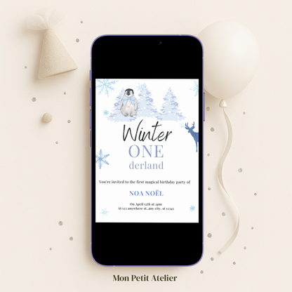 Winter Onederland | uitnodiging