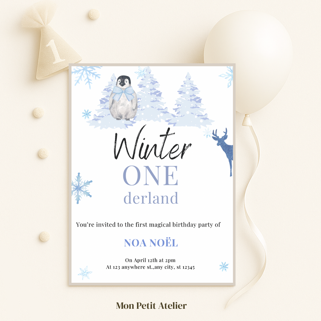 Winter Onederland | uitnodiging